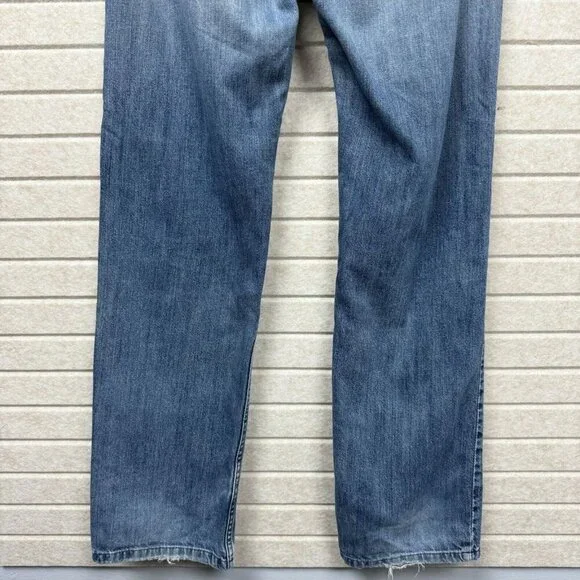 Tony Hawk Men’s Blue Straight Leg Jeans Patches Graphic Detail Size 30 - Picture 9 of 16